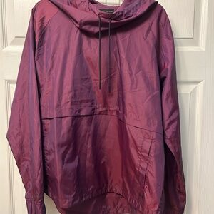 LG Maroon Windbreaker Jacket